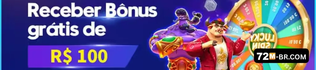 72M bônus brasil boas-vindas